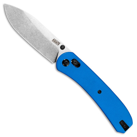 LANDER 2 POCKET KNIFE - BLUE G10 - CLUTCH LOCK