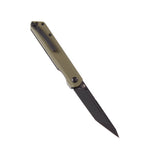 T1012T2 Kansept Knives Prickle  | Tanto | Liner Lock Knife Green G10 |