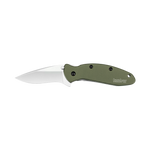 1620OL KERSHAW SCALLION | OLIVE GREEN | SPRING ASSISTED