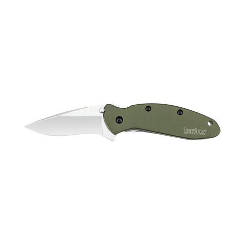 1620OL KERSHAW SCALLION | OLIVE GREEN | SPRING ASSISTED