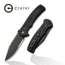 C20038E-1 CIVIVI Cogent | Black G10 | Serrated