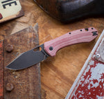 ACE GRAND - RED CANVAS MICARTA | M390