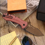 ACE GRAND - RED CANVAS MICARTA | M390