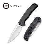 C2110B Civivi NOx Black Stainless Steel Handle