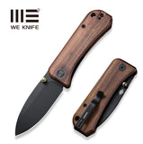 We Knife Banter |  Cuibourtia Wood Handles