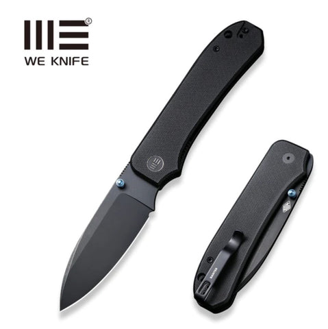WE KNIFE Big Banter | Black G10 Handle |