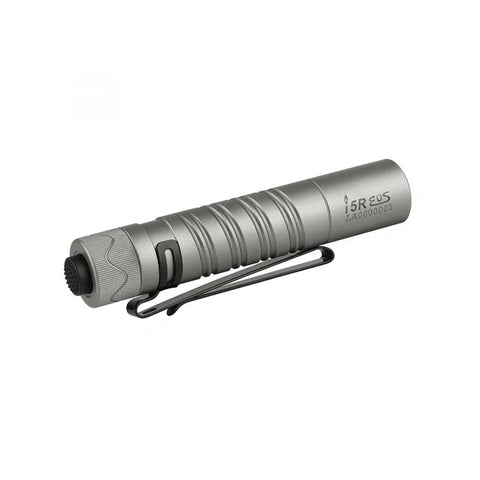 Olight i5R EOS Rechargeable EDC Flashlight | Titanium