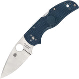 Spyderco Native 5 Lightweight | Lockback Knife | Blue FRN