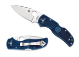 Spyderco Native 5 Lightweight | Lockback Knife | Blue FRN