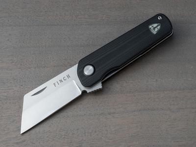 Finch Knives Runtly | Black G10