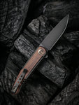 WE20043-3 WE Knives Smooth Sentinel | Ti with Cuibourtia Wood