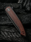 WE20043-3 WE Knives Smooth Sentinel | Ti with Cuibourtia Wood