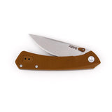 REVO KNIVES  WARDEN COYOTE BROWN G10 FOLDING KNIFE